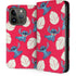 Disney Lilo and Stitch Character Pattern iPhone 15 Pro Folio Case